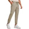 imageCRZ YOGA Mens 4Way Stretch Golf Joggers with Pockets 30quot32quot  Track Gym Athletic Workout Hiking PantsKhali Barley