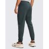 imageCRZ YOGA Mens 4Way Stretch Golf Joggers with Pockets 30quot32quot  Track Gym Athletic Workout Hiking PantsMelanite