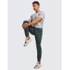imageCRZ YOGA Mens 4Way Stretch Golf Joggers with Pockets 30quot32quot  Track Gym Athletic Workout Hiking PantsMelanite