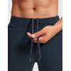 imageCRZ YOGA Mens 4Way Stretch Golf Joggers with Pockets 30quot32quot  Track Gym Athletic Workout Hiking PantsTrue Navy