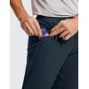 imageCRZ YOGA Mens 4Way Stretch Golf Joggers with Pockets 30quot32quot  Track Gym Athletic Workout Hiking PantsTrue Navy