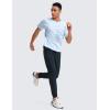 imageCRZ YOGA Mens 4Way Stretch Golf Joggers with Pockets 30quot32quot  Track Gym Athletic Workout Hiking PantsTrue Navy