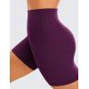 imageCRZ YOGA Womens ButterLuxe Biker Shorts 6 Inches  High Waisted Workout Running Volleyball Spandex YogaPlum Magenta