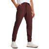 imageCRZ YOGA Mens 4Way Stretch Golf Joggers with Pockets 30quot32quot  Track Gym Athletic Workout Hiking PantsDark Red