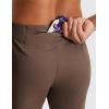 imageCRZ YOGA 4Way Stretch Athletic Pants for Men 30quot Workout Lounge Casual Work Jogger with Zip PocketDark Olive Brown