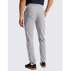 imageCRZ YOGA 4Way Stretch Athletic Pants for Men 30quot Workout Lounge Casual Work Jogger with Zip PocketGull Gray