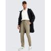 imageCRZ YOGA 4Way Stretch Athletic Pants for Men 30quot Workout Lounge Casual Work Jogger with Zip PocketKhali Barley