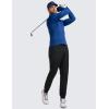 imageCRZ YOGA All Day Comfy Golf Joggers Pants for Men 30 Quick Dry Lightweight Stretch Work Casual Sweatpants with PocketsBlack