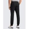 imageCRZ YOGA All Day Comfy Golf Joggers Pants for Men 30 Quick Dry Lightweight Stretch Work Casual Sweatpants with PocketsBlack