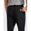 imageCRZ YOGA All Day Comfy Golf Joggers Pants for Men 30 Quick Dry Lightweight Stretch Work Casual Sweatpants with PocketsBlack