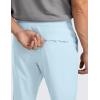 imageCRZ YOGA All Day Comfy Golf Joggers Pants for Men 30 Quick Dry Lightweight Stretch Work Casual Sweatpants with PocketsChambray Blue