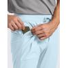 imageCRZ YOGA All Day Comfy Golf Joggers Pants for Men 30 Quick Dry Lightweight Stretch Work Casual Sweatpants with PocketsChambray Blue