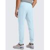 imageCRZ YOGA All Day Comfy Golf Joggers Pants for Men 30 Quick Dry Lightweight Stretch Work Casual Sweatpants with PocketsChambray Blue