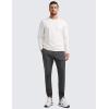 imageCRZ YOGA All Day Comfy Golf Joggers Pants for Men 30 Quick Dry Lightweight Stretch Work Casual Sweatpants with PocketsInk Gray