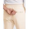 imageCRZ YOGA All Day Comfy Golf Joggers Pants for Men 30 Quick Dry Lightweight Stretch Work Casual Sweatpants with PocketsRaw Linen