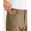 imageCRZ YOGA Mens All Day Comfy Golf Pants with 5Pocket 30quot32quot34quot Quick Dry Lightweight Casual Work Stretch TrousersArtifact Brown