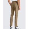 imageCRZ YOGA Mens All Day Comfy Golf Pants with 5Pocket 30quot32quot34quot Quick Dry Lightweight Casual Work Stretch TrousersArtifact Brown