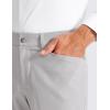 imageCRZ YOGA Mens All Day Comfy Golf Pants with 5Pocket 30quot32quot34quot Quick Dry Lightweight Casual Work Stretch TrousersGull Gray