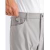 imageCRZ YOGA Mens All Day Comfy Golf Pants with 5Pocket 30quot32quot34quot Quick Dry Lightweight Casual Work Stretch TrousersGull Gray
