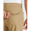 imageCRZ YOGA Mens All Day Comfy Golf Pants with 5Pocket 30quot32quot34quot Quick Dry Lightweight Casual Work Stretch TrousersKhaki Sand