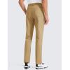 imageCRZ YOGA Mens All Day Comfy Golf Pants with 5Pocket 30quot32quot34quot Quick Dry Lightweight Casual Work Stretch TrousersKhaki Sand