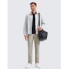 imageCRZ YOGA Mens All Day Comfy Golf Pants with 5Pocket 30quot32quot34quot Quick Dry Lightweight Casual Work Stretch TrousersKhali Barley