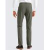 imageCRZ YOGA Mens All Day Comfy Golf Pants with 5Pocket 30quot32quot34quot Quick Dry Lightweight Casual Work Stretch TrousersLight Army Green