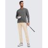 imageCRZ YOGA Mens All Day Comfy Golf Pants with 5Pocket 30quot32quot34quot Quick Dry Lightweight Casual Work Stretch TrousersRaw Linen