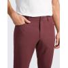 imageCRZ YOGA Mens All Day Comfy Golf Pants with 5Pocket 30quot32quot34quot Quick Dry Lightweight Casual Work Stretch TrousersSaddle Brown