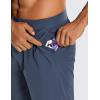 imageCRZ YOGA Mens FourWay Stretch Workout Shorts  7 Soft Durable for Casual Athletic with PocketsElectric Blue