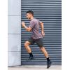 imageCRZ YOGA Mens FourWay Stretch Workout Shorts  7 Soft Durable for Casual Athletic with PocketsInk Gray