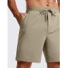 imageCRZ YOGA Mens FourWay Stretch Workout Shorts  7 Soft Durable for Casual Athletic with PocketsKhali Barley