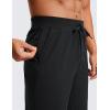 imageCRZ YOGA Mens FourWay Stretch Workout Shorts  9 Soft Durable for Casual Athletic with PocketsBlack