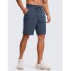 imageCRZ YOGA Mens FourWay Stretch Workout Shorts  9 Soft Durable for Casual Athletic with PocketsElectric Blue