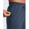 imageCRZ YOGA Mens FourWay Stretch Workout Shorts  9 Soft Durable for Casual Athletic with PocketsElectric Blue