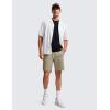 imageCRZ YOGA Mens FourWay Stretch Workout Shorts  9 Soft Durable for Casual Athletic with PocketsKhali Barley