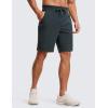 imageCRZ YOGA Mens FourWay Stretch Workout Shorts  9 Soft Durable for Casual Athletic with PocketsMelanite