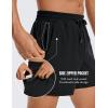 imageCRZ YOGA Mens Linerless Workout Shorts  5 Lightweight Quick Dry for Running Sports Athletic Gym with PocketsBlack