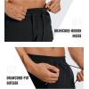 imageCRZ YOGA Mens Linerless Workout Shorts  5 Lightweight Quick Dry for Running Sports Athletic Gym with PocketsBlack
