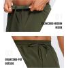 imageCRZ YOGA Mens Linerless Workout Shorts  5 Lightweight Quick Dry for Running Sports Athletic Gym with PocketsDark Olive