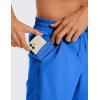 imageCRZ YOGA Mens Linerless Workout Shorts  5 Lightweight Quick Dry for Running Sports Athletic Gym with PocketsSparkle Blue