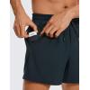 imageCRZ YOGA Mens Linerless Workout Shorts  5 Lightweight Quick Dry for Running Sports Athletic Gym with PocketsTrue Navy