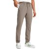 imageCRZ YOGA 4Way Stretch Athletic Pants for Men 30quot Workout Lounge Casual Work Jogger with Zip PocketCliff Ash