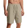 imageCRZ YOGA Mens FourWay Stretch Workout Shorts  9 Soft Durable for Casual Athletic with PocketsKhali Barley