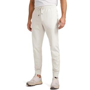 imageCRZ YOGA All Day Comfy Golf Joggers Pants for Men 30 Quick Dry Lightweight Stretch Work Casual Sweatpants with PocketsMilky White Bone