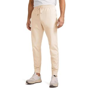 imageCRZ YOGA All Day Comfy Golf Joggers Pants for Men 30 Quick Dry Lightweight Stretch Work Casual Sweatpants with PocketsRaw Linen