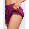 imageCRZ YOGA High Waisted Running Shorts for Women 25quot  Mesh Liner Quick Dry for Sport Athletic Workout with Zipper PocketMagenta Purple