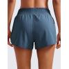 imageCRZ YOGA High Waisted Running Shorts for Women 25quot  Mesh Liner Quick Dry for Sport Athletic Workout with Zipper PocketStelindigo