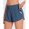 imageCRZ YOGA High Waisted Running Shorts for Women 25quot  Mesh Liner Quick Dry for Sport Athletic Workout with Zipper PocketStelindigo