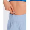 imageCRZ YOGA High Waisted Running Shorts for Women 25quot  Mesh Liner Quick Dry for Sport Athletic Workout with Zipper PocketThe Breeze Blue